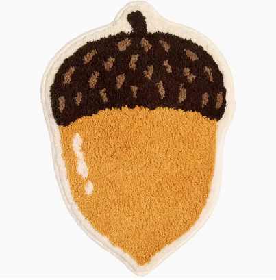 Feblilac Pine Cones Tufted Bath Mat - view 2