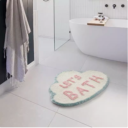 Feblilac Cloud Tufted Bath Mat