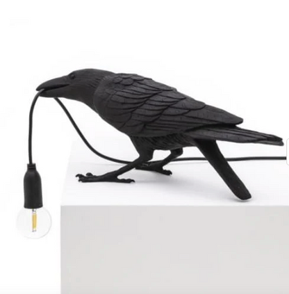 Feblilac Halloween Décor The Raven Wall Light