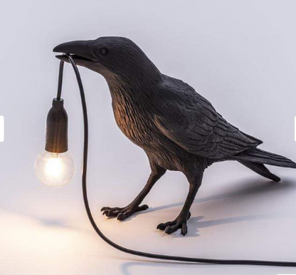 Feblilac Halloween Décor The Raven Wall Light