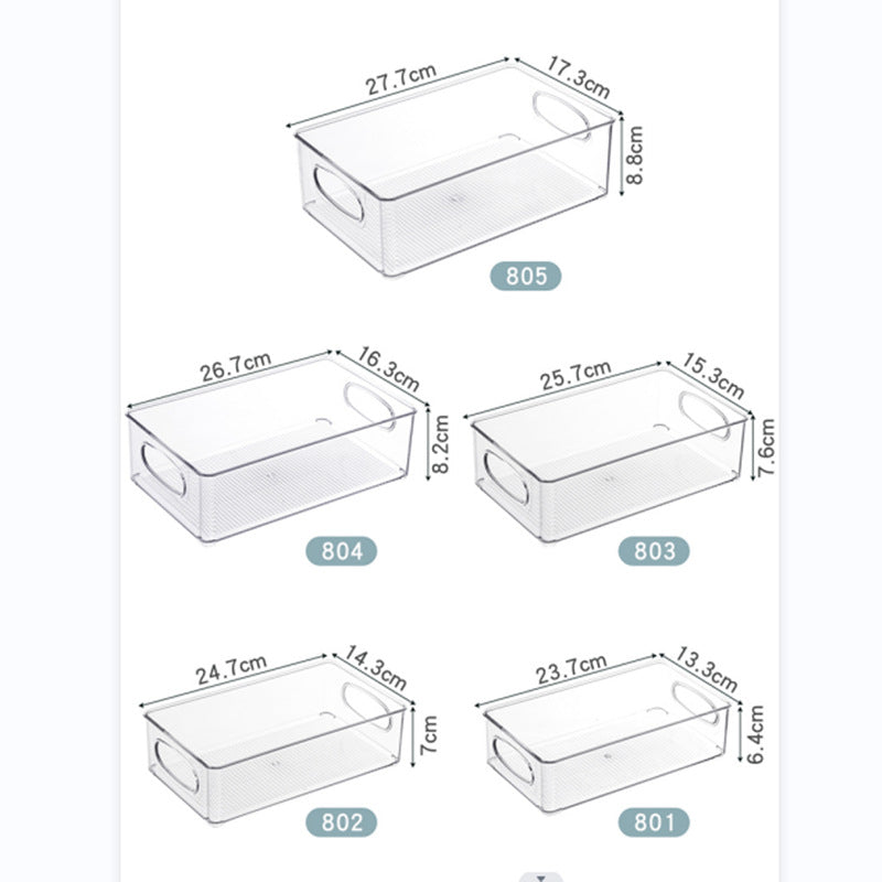 Feblilac Transparent Refrigerator Storage Box Kitchen Storage - view 25