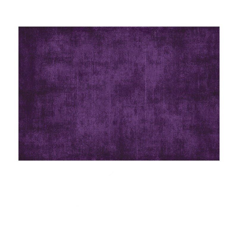Feblilac Nordic Style Rectangular Simple Dark Color Series Living Room Carpet - view 12