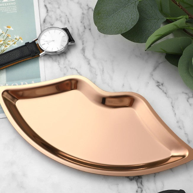 Feblilac Stainless Steel Jewellery Tray Cosmetic Storage Tray - view 14