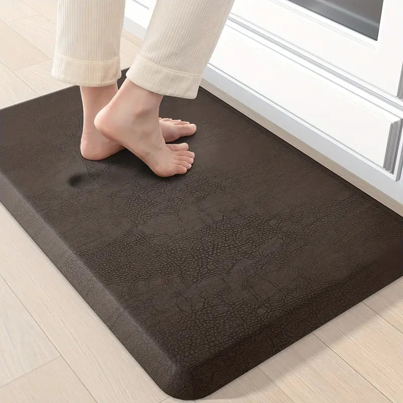 Feblilac Solid Anti-Fatigue Floor Mat, Non-Slip and Waterproof Bath Mat - view 3