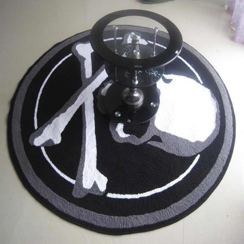 Feblilac Halloween Skull Tufted Bath Mat - view 2