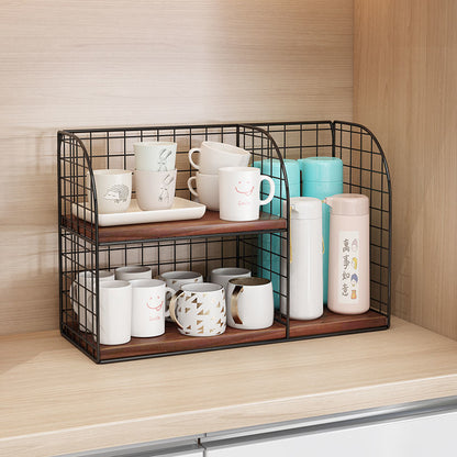 Feblilac Cup Rack Kitchen Storage holder