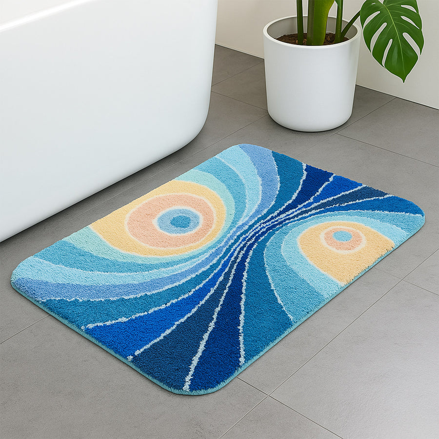 Feblilac the Milky Way Tufted Bath Mat - view 2