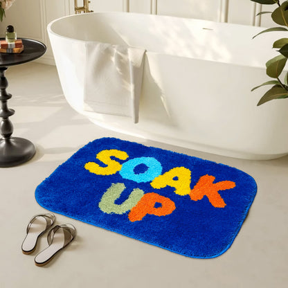 Feblilac Soak Up Tufted Bath Mat