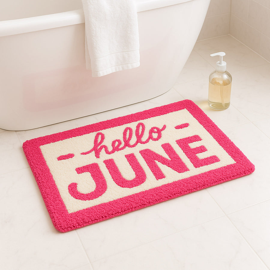 Feblilac Hello June Tufted Bath Mat - view 2