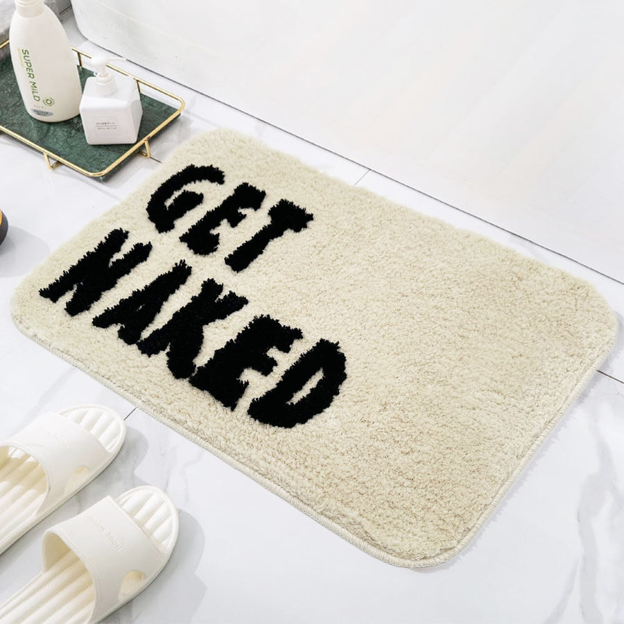 Feblilac Beige Get Naked Bath Mat - view 2