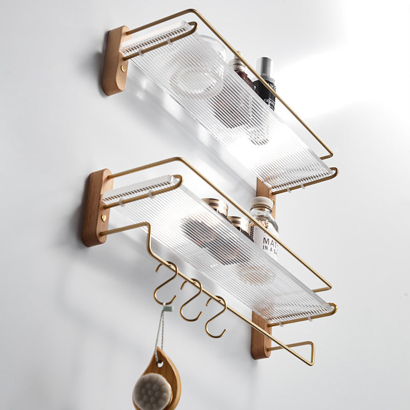 Feblilac Bathroom Wall Mount Stand Storage Holder - view 2