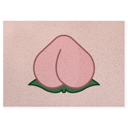 Feblilac Pink Peach Loop Door Mat