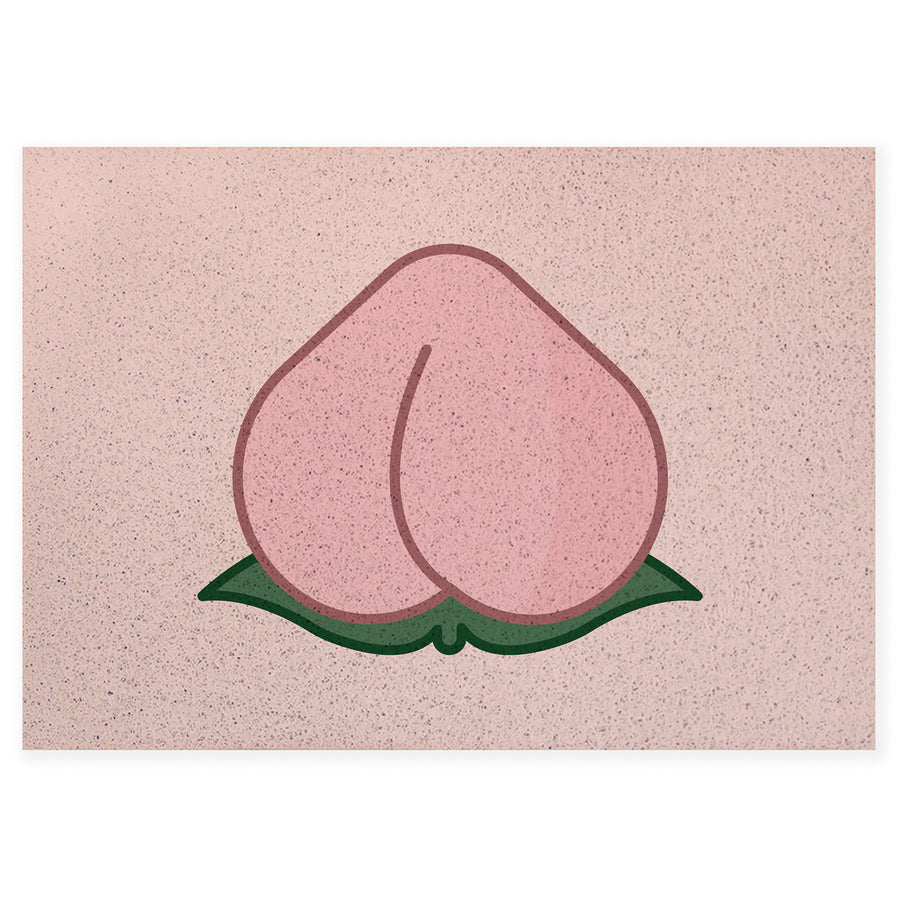 Feblilac Pink Peach Loop Door Mat - view 2
