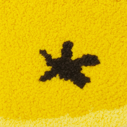 Feblilac Cute Orange Bath Mat, Girl and Citrus Fruit Bathroom Rug, Soft Flush Non-Slip Water Absorbent Mat for Bath