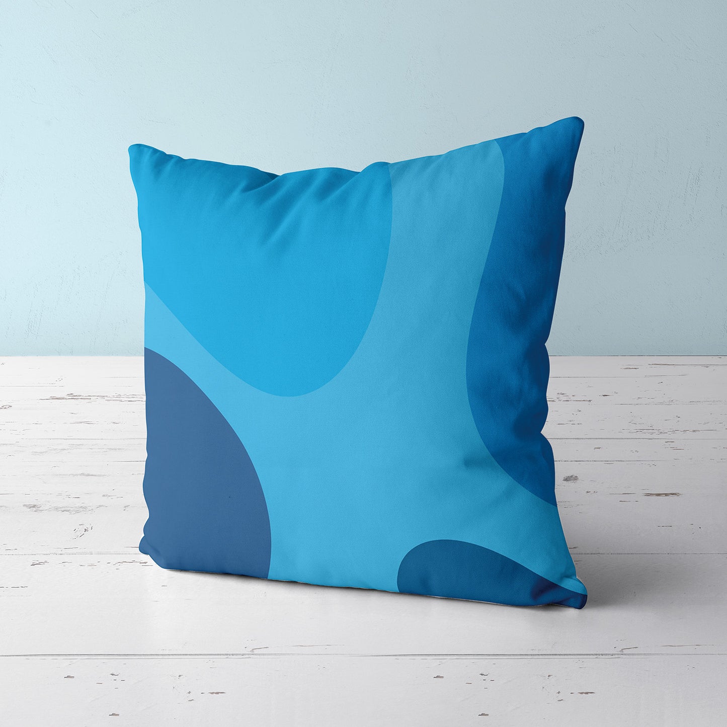 Feblilac Blue Wave Coast Cushion Covers Throw Pillow Covers