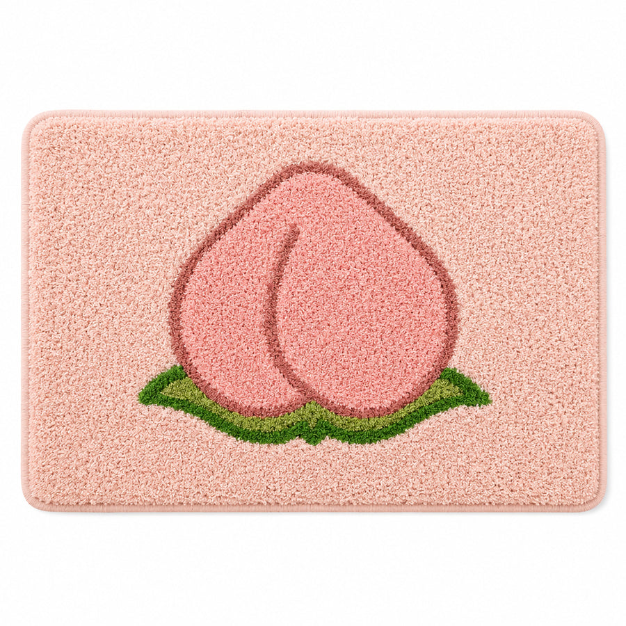 Feblilac Pink Peach Tufted Bath Mat - view 2