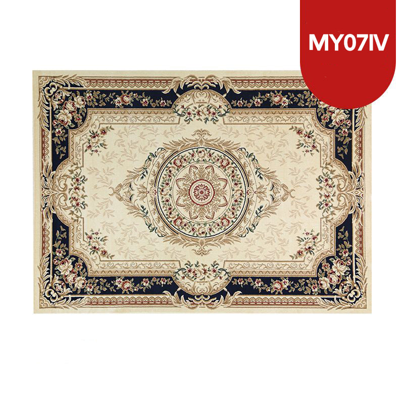 Vintage European-Style Living Room Rug, Area Rug Big Mat for Bedroom Bedside - view 9