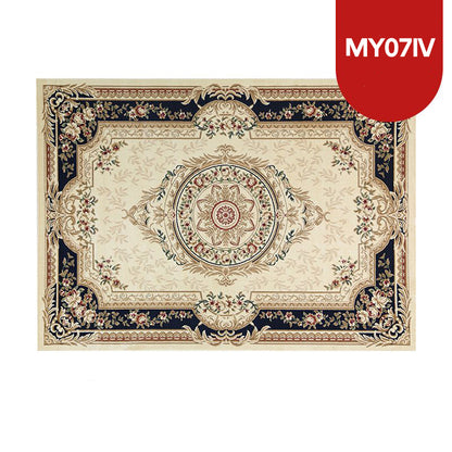 Vintage European-Style Living Room Rug, Area Rug Big Mat for Bedroom Bedside