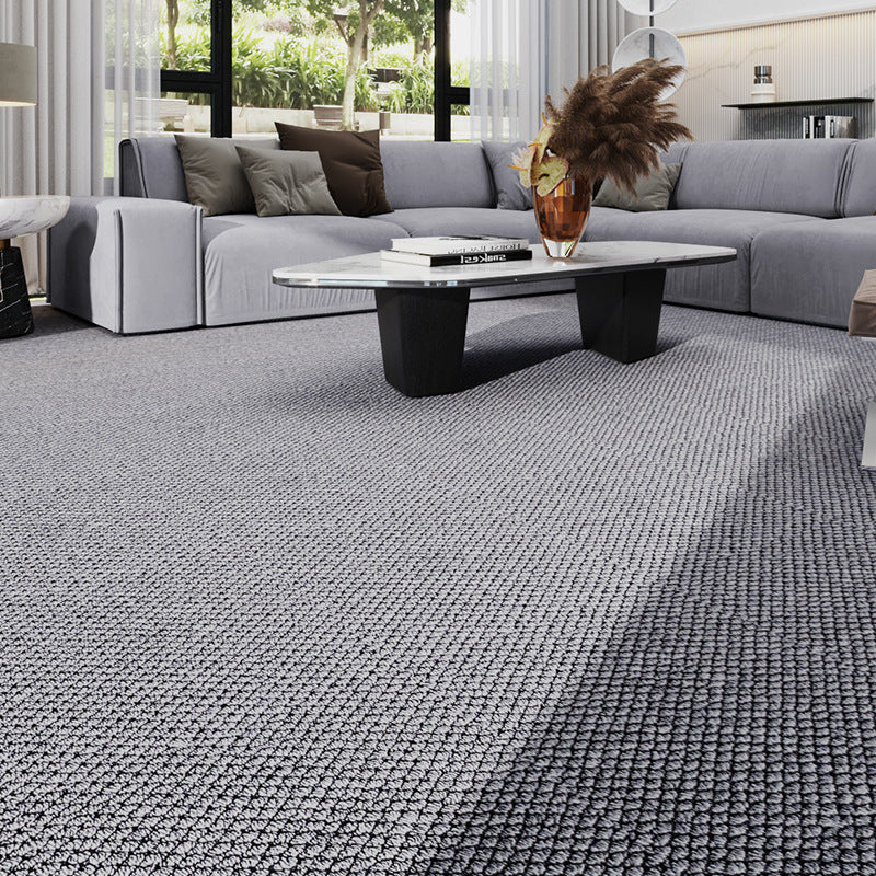Feblilac Luxury Rectangular Solid Living Room Carpet - view 3