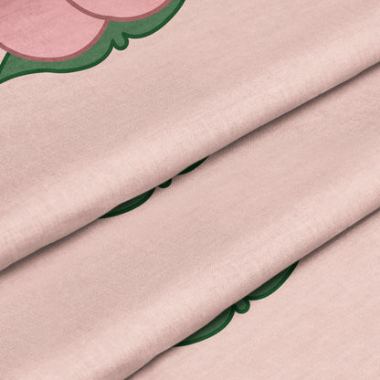Feblilac Peach Door Curtain | Cute Room Divider Curtain