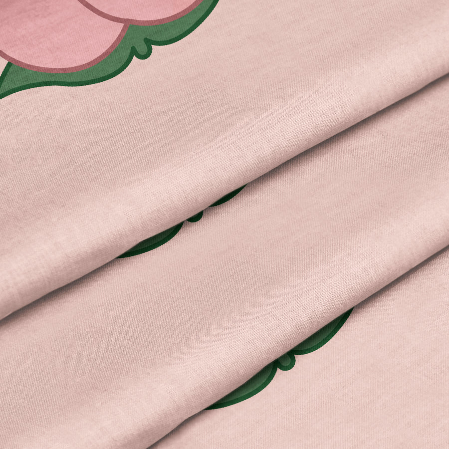 Feblilac Peach Door Curtain | Cute Room Divider Curtain - view 3