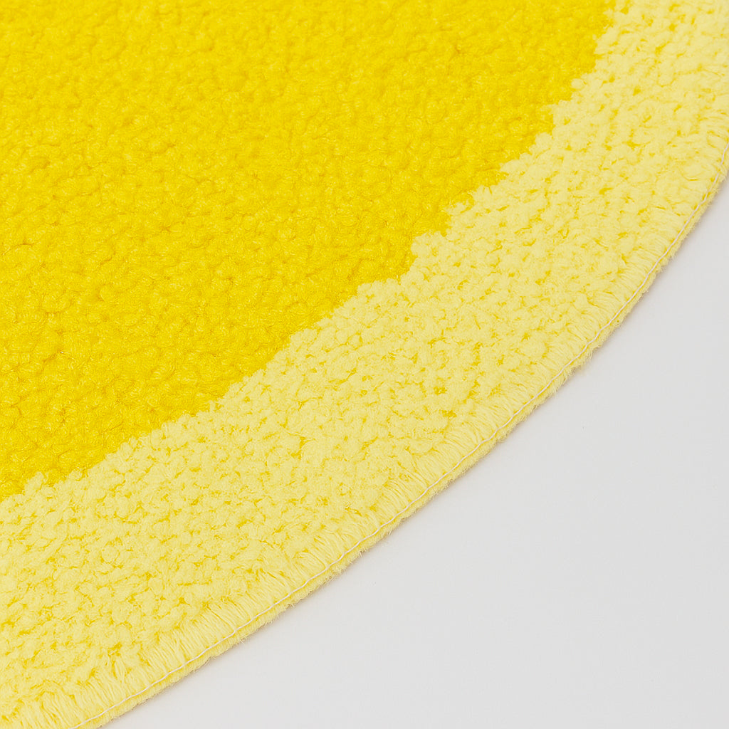 Feblilac Cute Orange Bath Mat, Girl and Citrus Fruit Bathroom Rug, Soft Flush Non-Slip Water Absorbent Mat for Bath