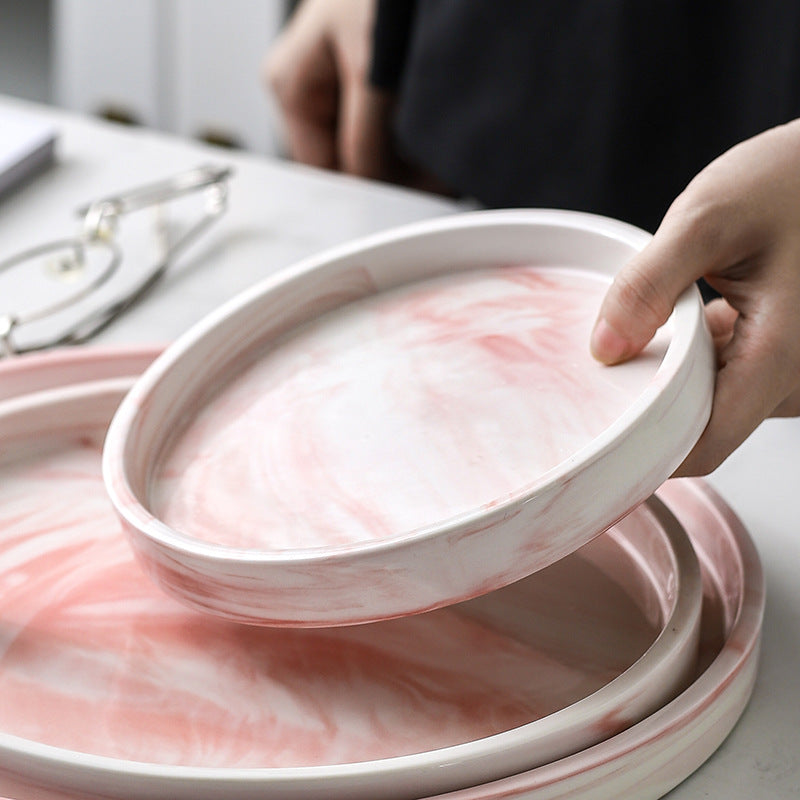 Feblilac Marbling Jewellery Tray Cosmetic Storage Tray - view 2