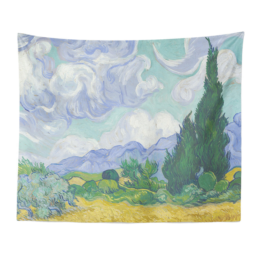 Feblilac Van Gogh's Fields Tapestry - view 3
