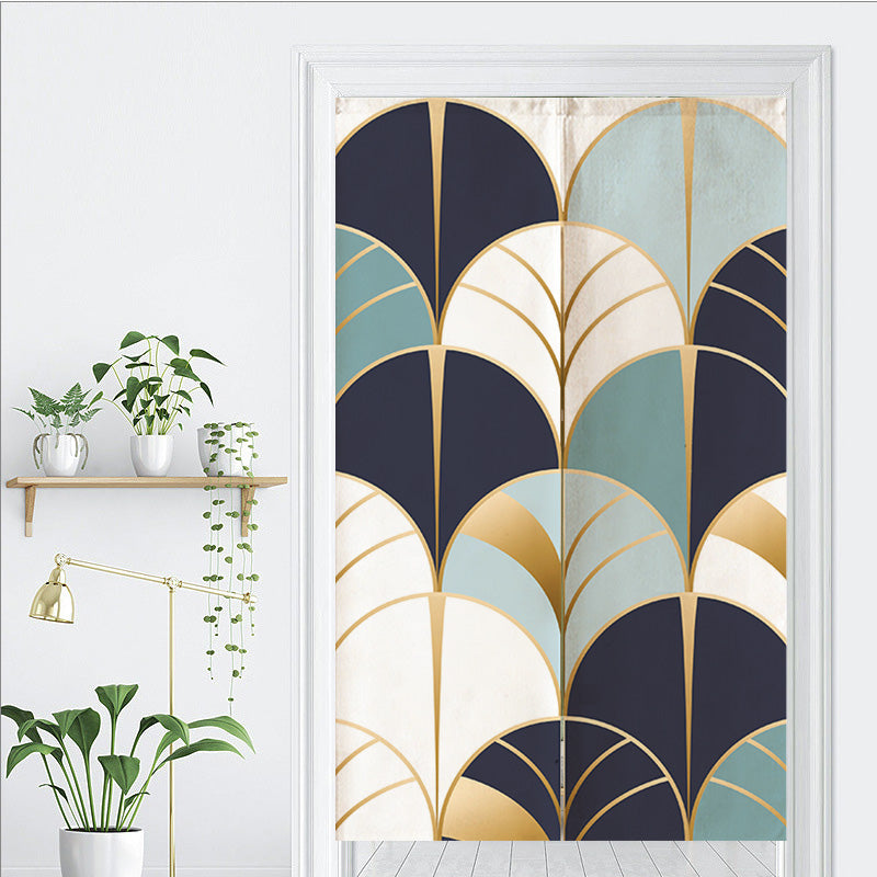 Feblilac Blue Wave Door Curtain - view 3