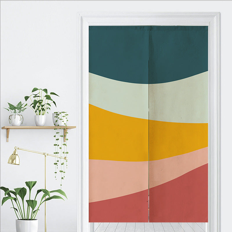 Feblilac Five Color Mountain Door Curtain - view 3