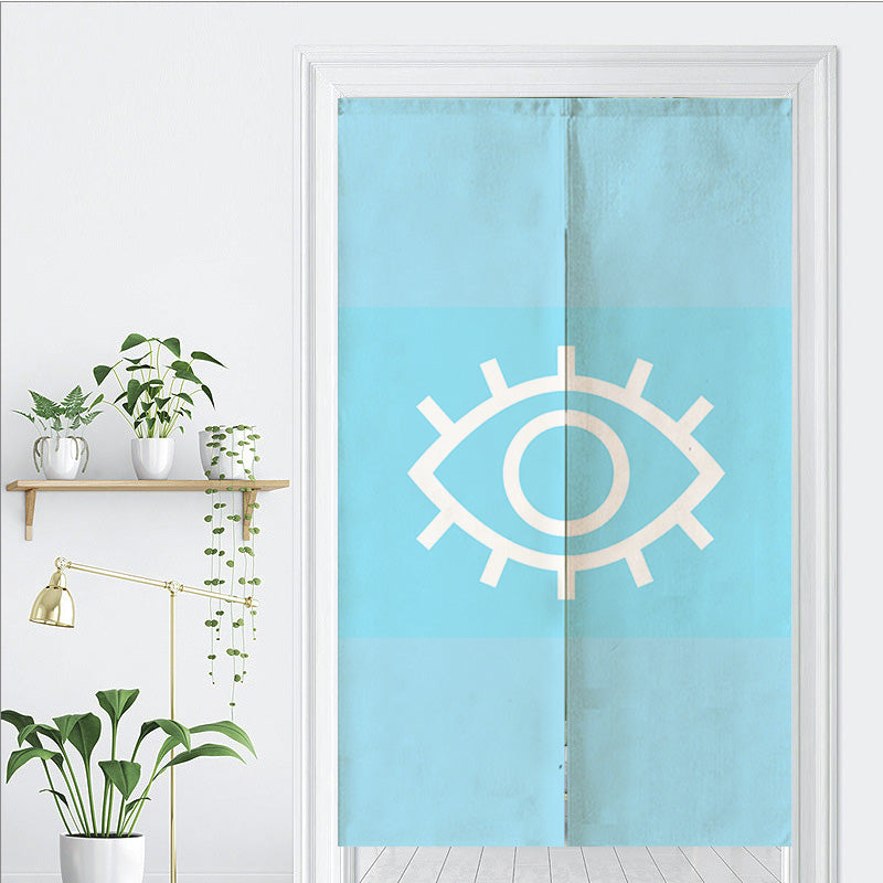 Feblilac the Eye of the Blue Devil Door Curtain - view 3