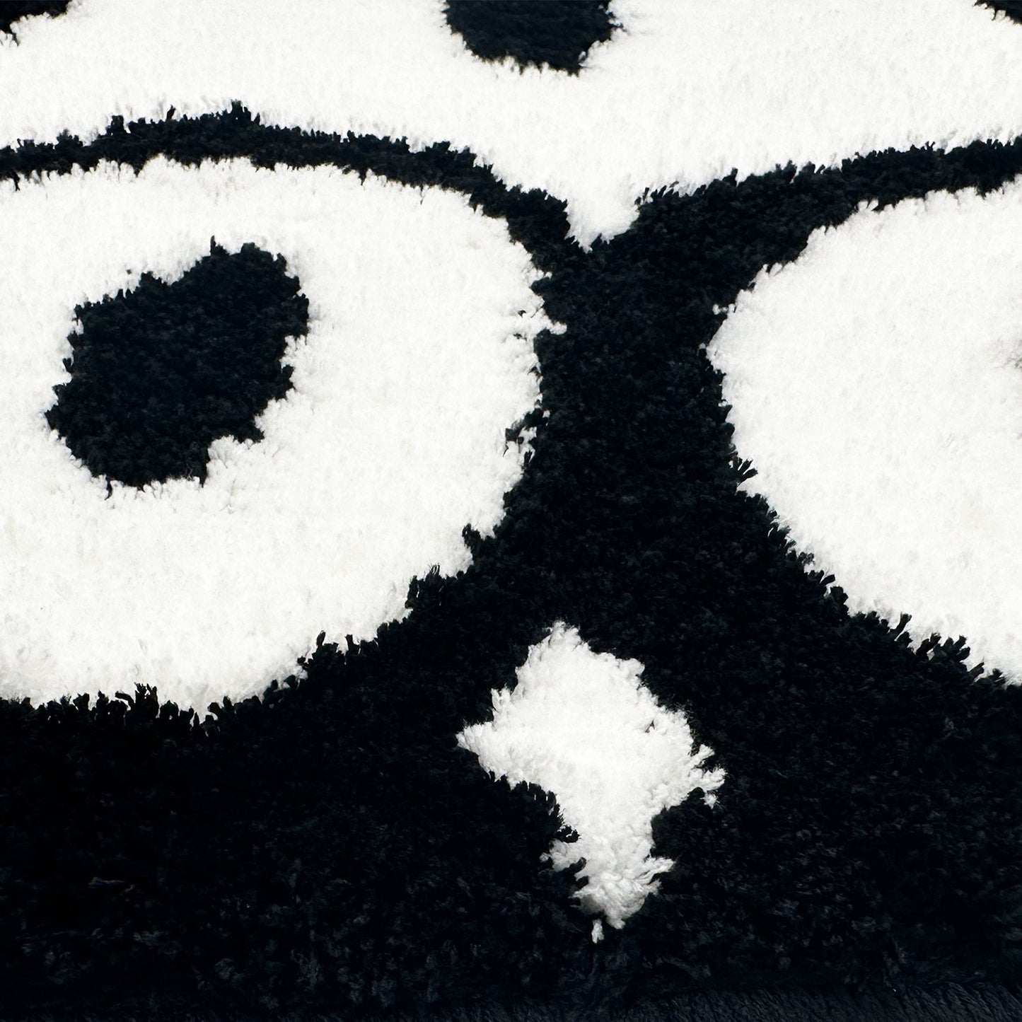 Feblilac Cute Ghost Tufted Bath Mat