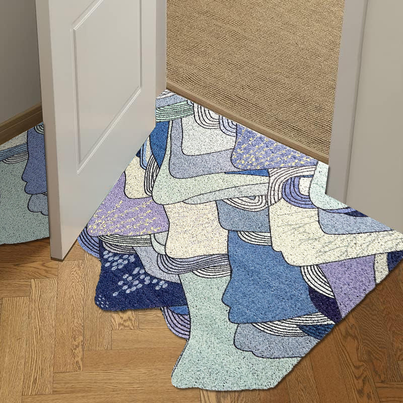 Feblilac Blue Mountain Range Door Mat - view 3