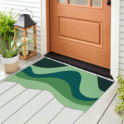 Feblilac Green Series Mountains PVC Coil Door Mat