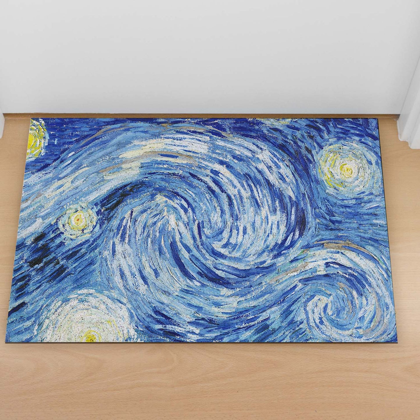 Feblilac Starry Night PVC Coil Door Mat