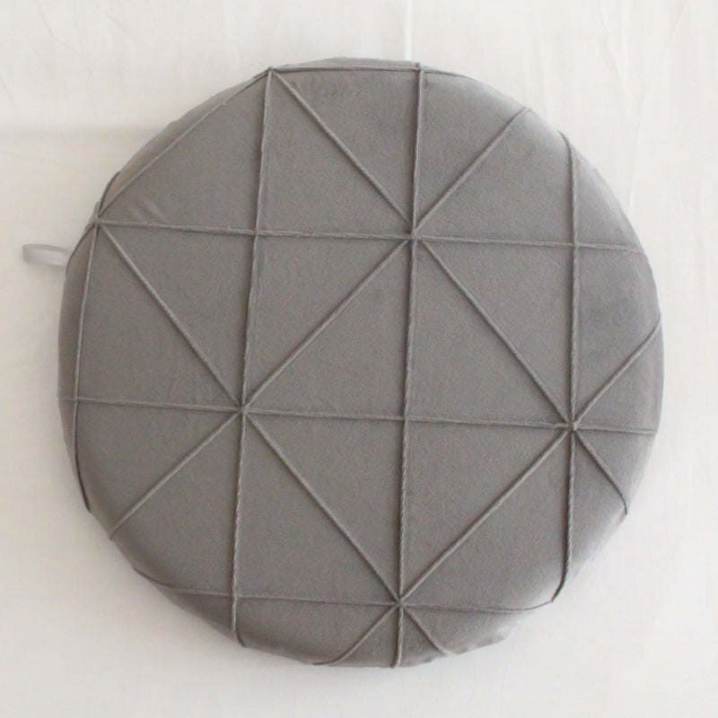 Feblilac Geometric Line Solid Plush Memory Foam Cushion Seat Pads - view 7