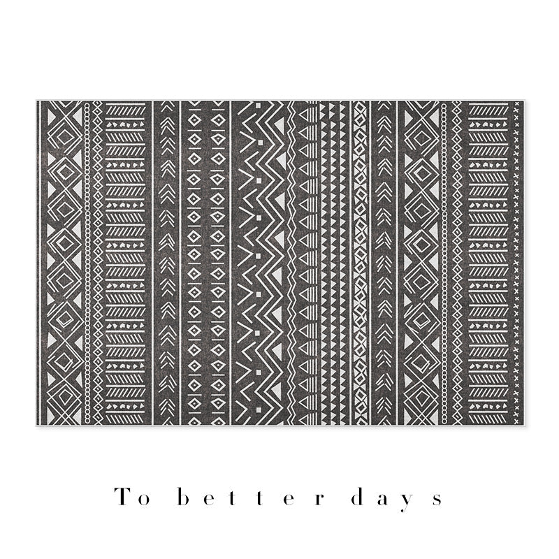 Feblilac Geometric Morocco Pattern Living Room Carpet - view 3