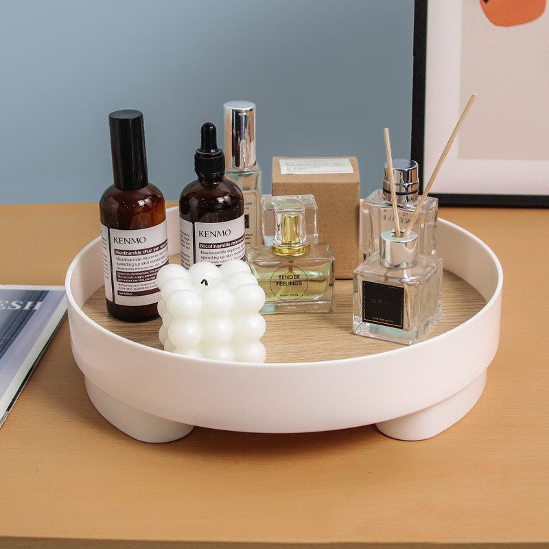 Feblilac Nordic Style White Cosmetic Storage Tray