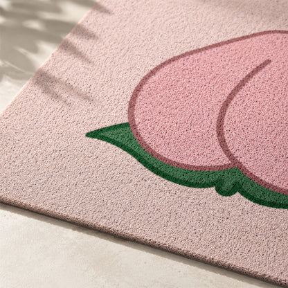 Feblilac Pink Peach Loop Door Mat