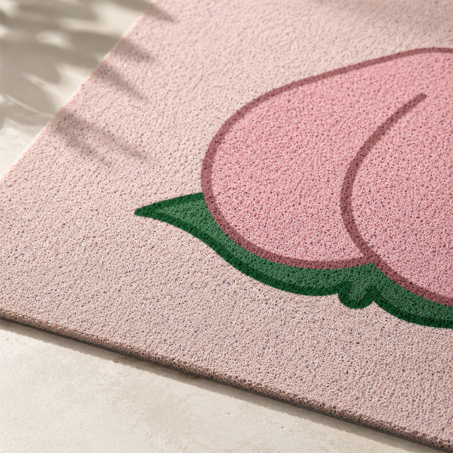 Feblilac Pink Peach Loop Door Mat - view 3