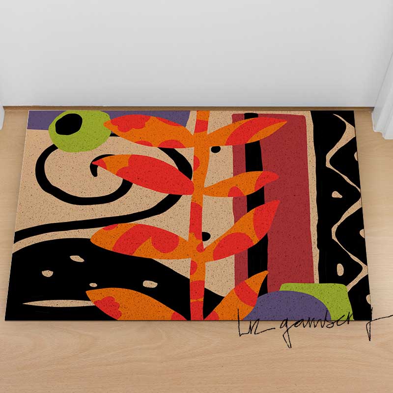 Feblilac Layered Vines PVC Coil Door Mat by Liz Gamberg Studio from US - view 3