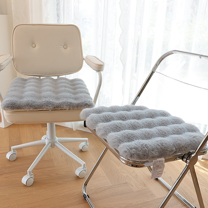Feblilac Horseshoe-Shaped Solid Plush Cushion - view 3