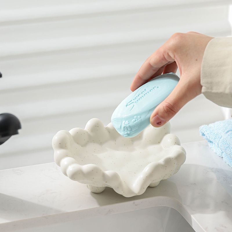 Feblilac Cloud Soap Box for Bathroom