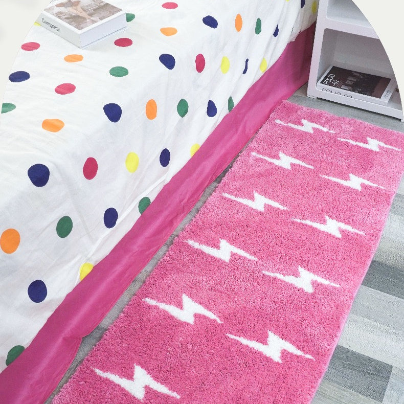 Feblilac Lightning Bedroom Rug Long Runner - view 2
