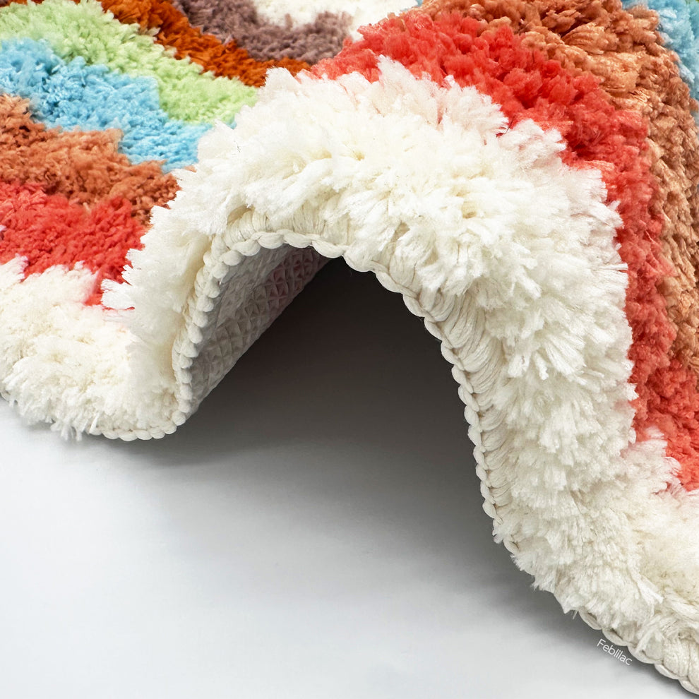 Feblilac Rainbow Runway Bedroom Mat, Cute Ultra Soft Mat – Feblilac® Mat