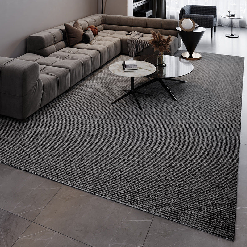 Feblilac Nordic StyleRectangular Solid Wool Living Room Carpet - view 4