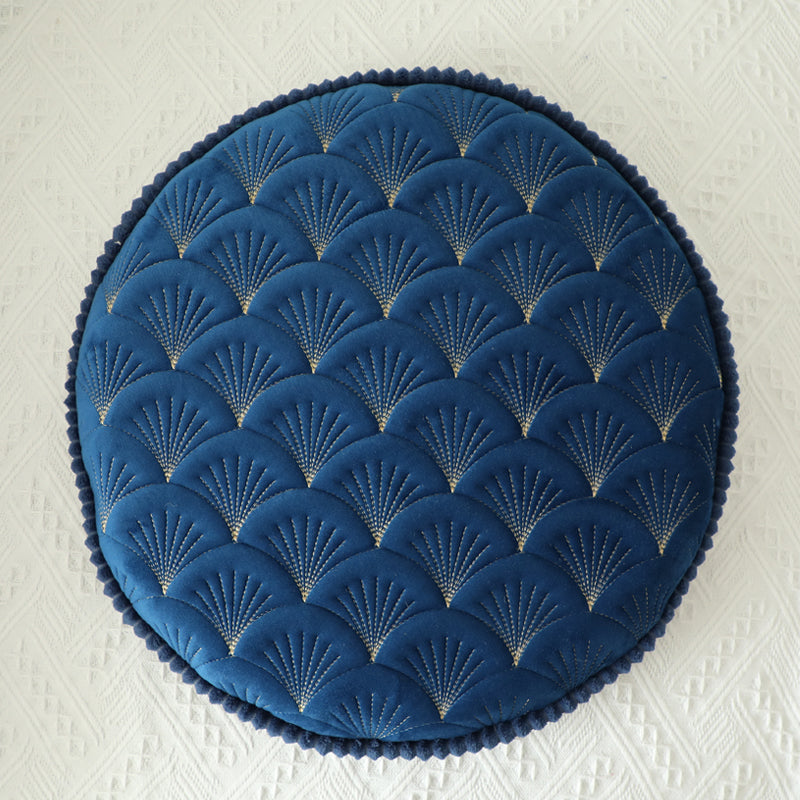Feblilac Solid Leaves Plush Memory Foam Cushion - view 5