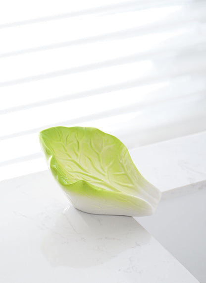 Feblilac Creative Cabbage Baicai Soap Box for Bathroom