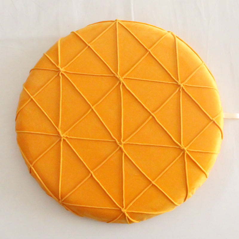 Feblilac Geometric Line Solid Plush Memory Foam Cushion Seat Pads - view 8