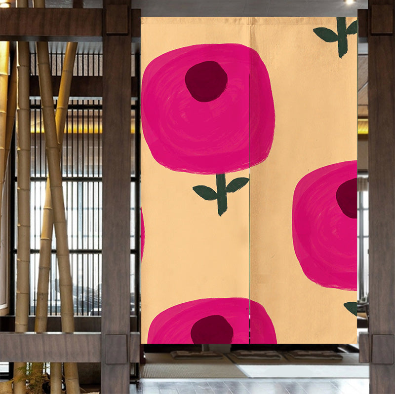 Feblilac Wildflowers Blooming Door Curtain - view 4